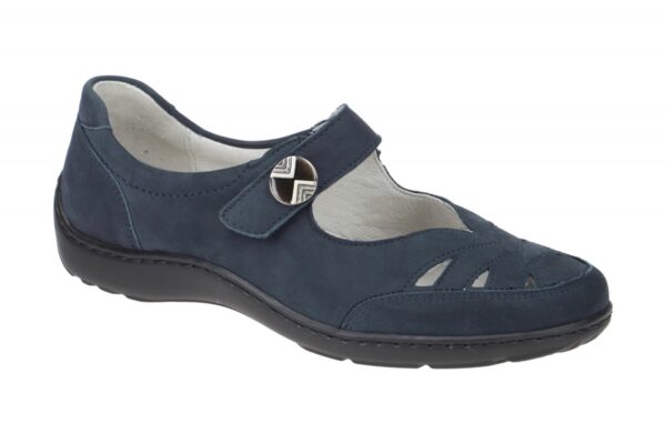 Waldl?ufer HENNI 496309 191 217 dunkel-blau - Mary-Jane Ballerina