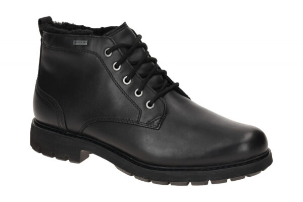 Clarks BATCOMBE MIX GTX 26178661 7 schwarz - Herren Stiefeletten - Winterstie...