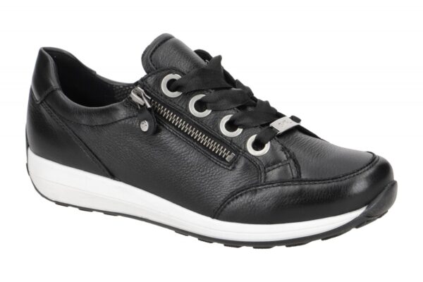 ara OSAKA 12-34587 01 schwarz - bequeme Halbschuhe f?r Damen