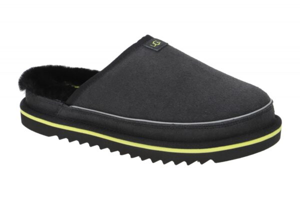 UGG SCUFF CALI WAVE 1144100 BPRF schwarz - bequeme Pantoletten f?r Herren