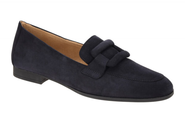 Gabor 55.273.16 dunkel-blau - elegante Slipper f?r Damen