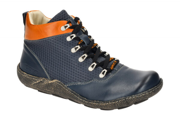 Eject GOOD 21951 blau - bequeme Stiefelette f?r Herren