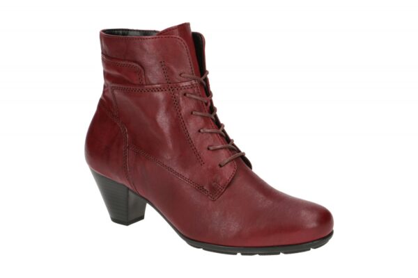 Gabor 95.644.55 rot - elegante Stiefelette f?r Damen