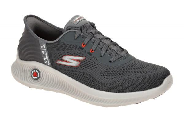 Skechers GO WALK ANYWHERE 216314 CCRD dunkel-grau - sportliche Halbschuhe f?r...