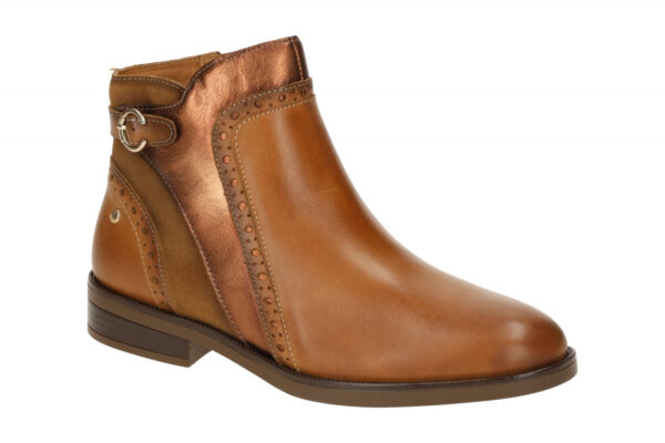 Pikolinos PUERTOLLANO W3C-8553C1 brandy hell-braun - Stiefeletten f?r Damen