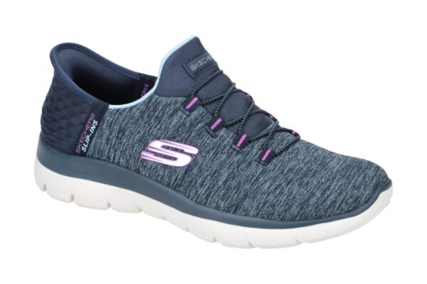 Skechers SUMMITS 149937 NVPR blau - Sneakers f?r Damen