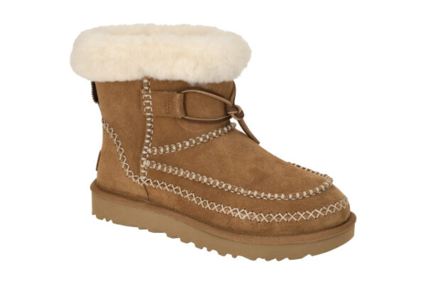 UGG CLASSIC MINI ALPINE 1158251 CHE hell-braun - Winterstiefel f?r Damen