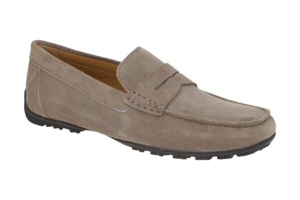 Geox KOSMOPOLIS + GRIP U35CFB00022 C1018 taupe - bequeme Slipper f?r Herren