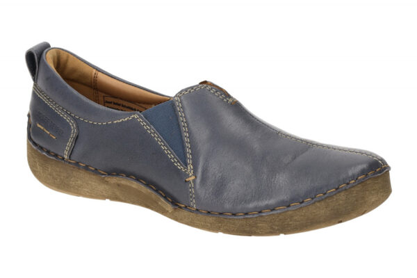 Josef Seibel FERGEY 70 59770 648 530 blau - bequeme Slipper f?r Damen