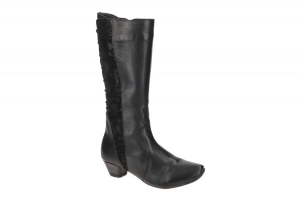 Think AIDA 3-000862-0000 schwarz - elegante Stiefel f?r Damen