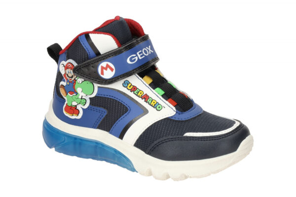 Geox CIBERDRON F J46LBJ 054FUC4226 dunkel-blau - Kinderschuhe Jungen