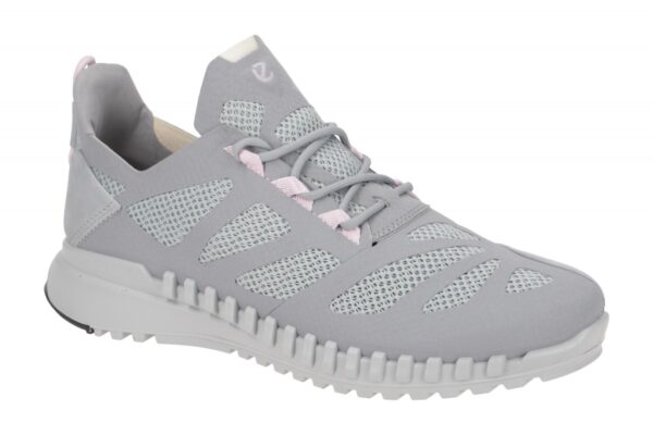 Ecco ZIPFLEX 80378358295 grau - sportliche Halbschuhe f?r Damen