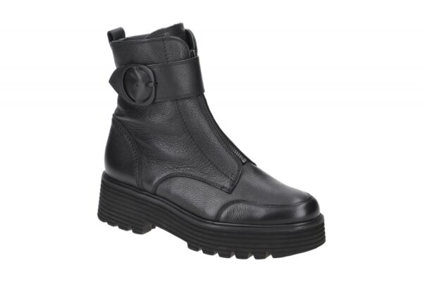 Paul Green 9146-00x schwarz - bequeme Stiefelette f?r Damen