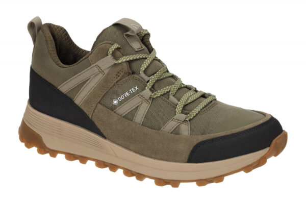 Clarks ATL TREKRUN GTX 26172694 7 olive - bequeme Halbschuhe f?r Herren