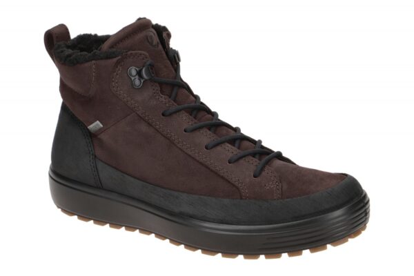 Ecco SOFT 7 TRED 45044459325 dunkel-braun - Herren Stiefeletten - Winterstief...