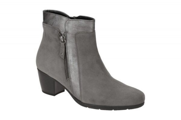 Gabor 35.520.19 grau - elegante Stiefelette f?r Damen