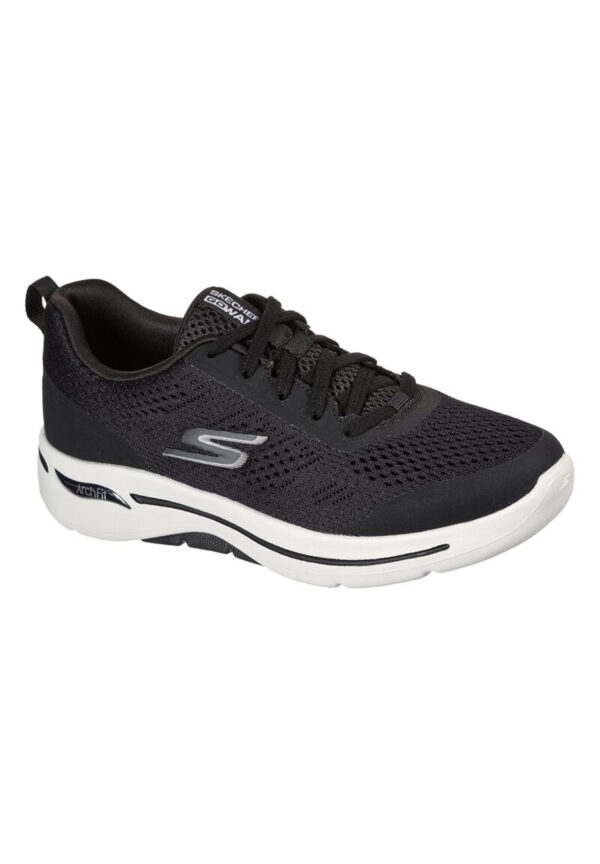 Skecher Go Walk Arch Fit - MOTION BREEZE Damen Sneaker 124404 Schwarz / Weiß