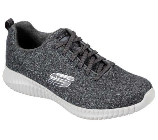 Skechers Sport Mens ELITE FLEX SWALEDALE Sportschuhe Herren Grau