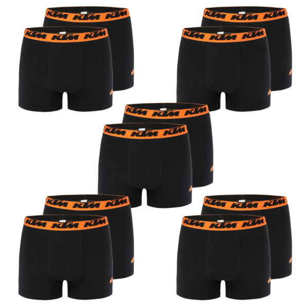 KTM by FREEGUN Boxershorts für Herren Unterwäsche Pant Men´s Boxer 10 er Pack