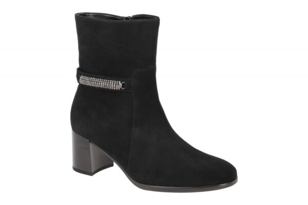 Gabor 35.531.17 schwarz - elegante Stiefelette f?r Damen