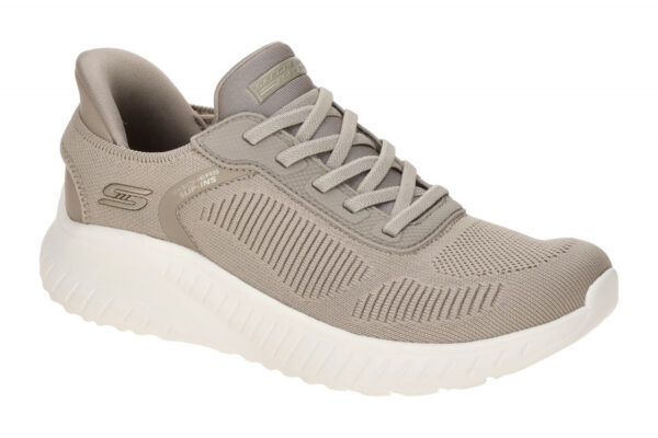 Skechers BOBS SQUAD CHAOS 117497 TPE taupe - Sneakers f?r Damen