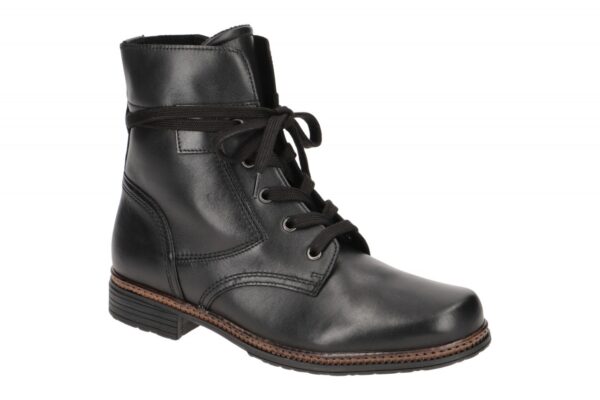 Gabor 54.674.27 schwarz - elegante Stiefelette f?r Damen