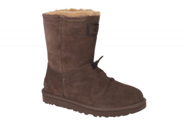 UGG CLASSIC SHORT TOGGLER 1143938 BCDR dunkel-braun - Winterstiefel f?r Damen