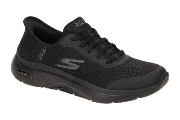 Skechers GO WALK ARCH FIT 2.0 125319/BBK schwarz - sportliche Halbschuhe f?r ...