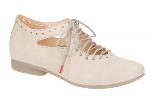 Think GUAD 3-000565-4010 beige - elegante Halbschuhe f?r Damen