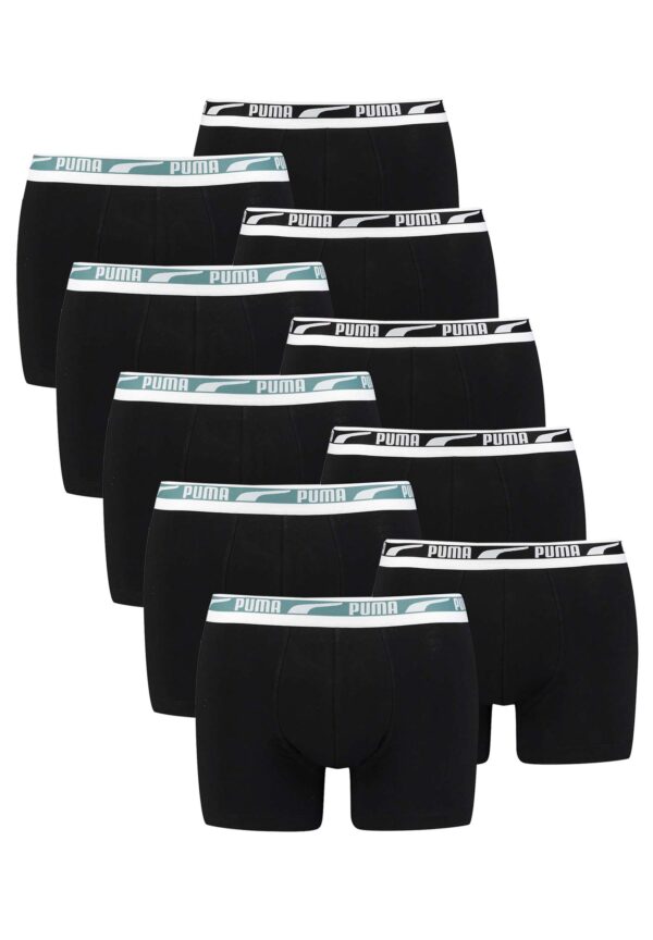 Puma Herren Boxer Boxershorts Men Unterhose Multi Logo Pant Unterwäsche 10er Pac...