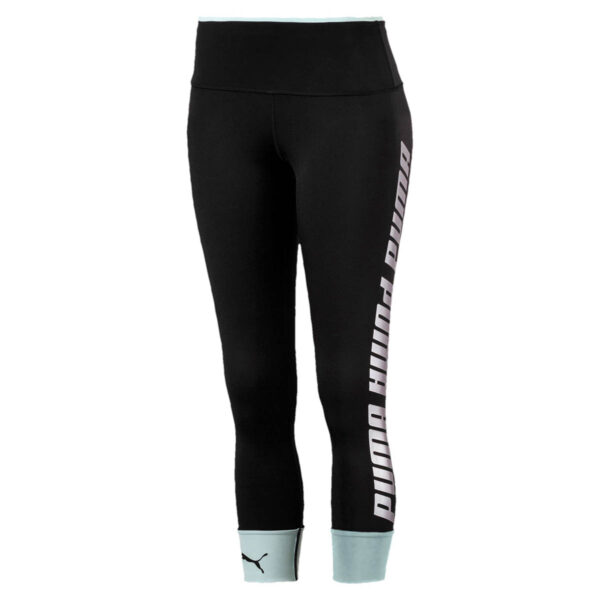 PUMA Modern Sports FoldUp Leggings Pant Hose Pants Fitnesshose Schwarz 854243