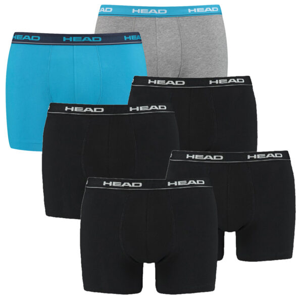 6 er Pack Head Herren Boxer Boxershorts Basic Pant Unterwäsche