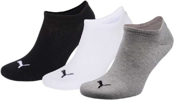 3 Paar Puma Sneaker Invisible Socken Gr. 35 - 49 Unisex für Damen Herren Füßling...