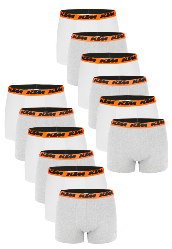 KTM by FREEGUN Boxershorts für Herren Unterwäsche Pant Men´s Boxer 12 er Multipa...