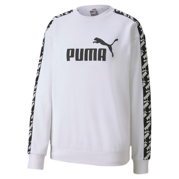 PUMA Damen Amplified Crew Sweat TR Sweatshirt Pullover 582022 Weiss