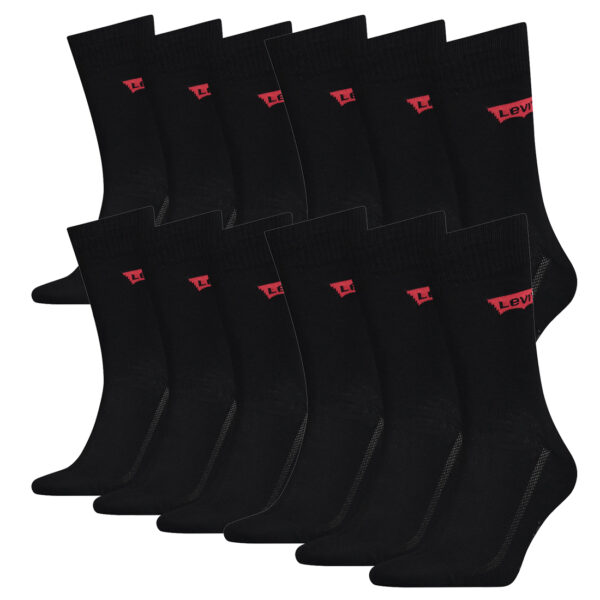 12 Paar Levis 168SF Regular Cut Unisex Socken Sneakersocken Strümpfe 903052001