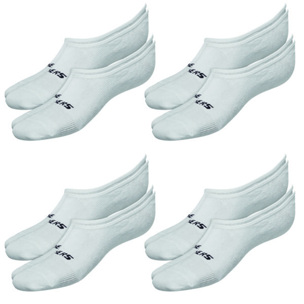 8 Paar Skechers Unisex Footies Mesh Ventilation Socken SK44008