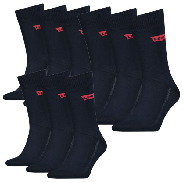 9 Paar Levis 168SF Regular Cut Unisex Socken Sneakersocken Strümpfe 903052001