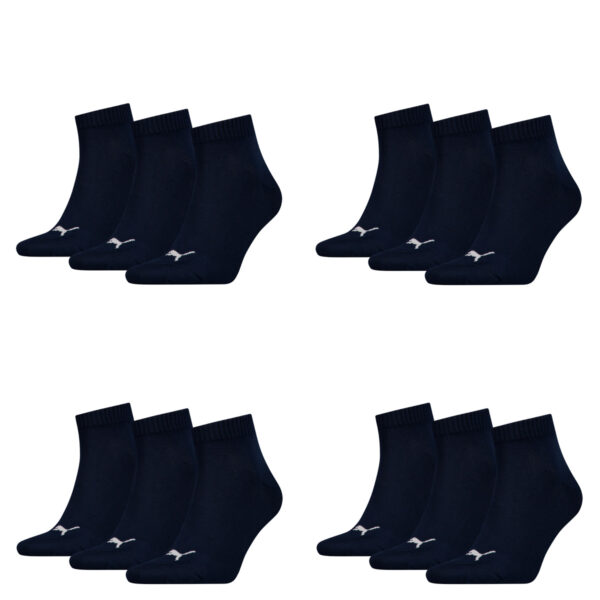 Puma Unisex Quarter Quarters Socken 12er Pack