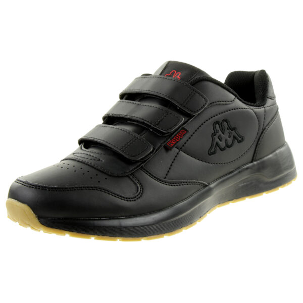 Kappa Unisex Sneaker Fitnessschuh Klettschuh 242550 Schwarz