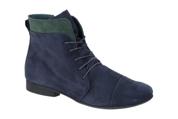 Think GUAD 2 3-000501-8020 blau - elegante Stiefelette f?r Damen