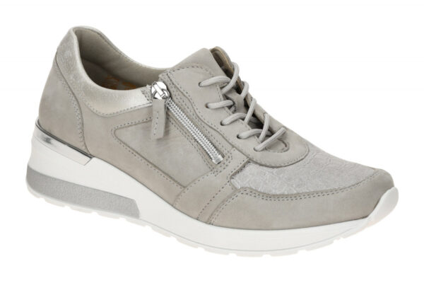 Waldl?ufer 939H01 305 070 grau - bequeme Halbschuhe f?r Damen