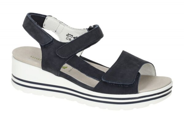 Waldl?ufer H 728003 191 217 dunkel-blau - Sandalette f?r Damen