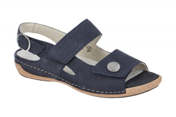 Waldl?ufer HELIETT 342002 191 217 dunkel-blau - Sandalette f?r Damen