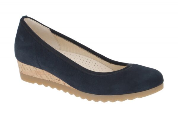 Gabor GENUA 62.641.46 dunkel-blau - Ballerina - Halbschuhe - Slipper f?r Damen