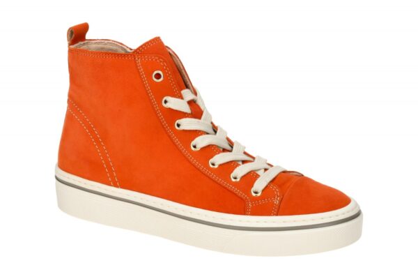 Gabor 43.160.13 orange - Mid Cut Sneakers f?r Damen