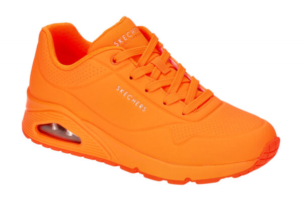 Skechers UNO 73667 NORG orange - sportliche Halbschuhe f?r Damen