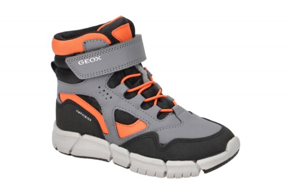 Geox FLEXYPER BOY ABX J369XB 0CEFUC0036 grau - Kinderschuhe Jungen