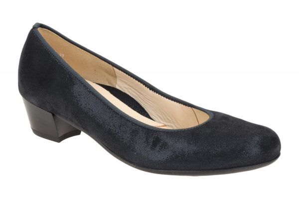 ara CATANIA 12-63652 39 dunkel-blau - Riemchen Pumps f?r Damen