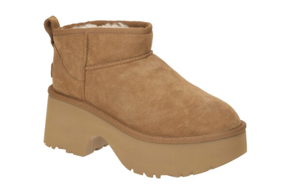 UGG CLASSIC ULTRA MINI NEW HEIGHTS 1158311 CHE hell-braun - Winterstiefel f?r...